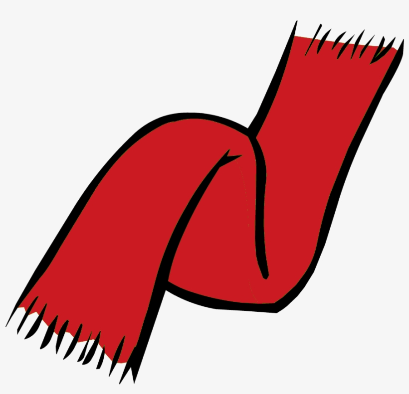 Scarf Clipart Red Scarf - Blue Scarf Clip Art, transparent png