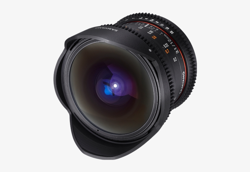 1 Vdslr Ed As Ncs Fish-eye - Teleconverter, transparent png