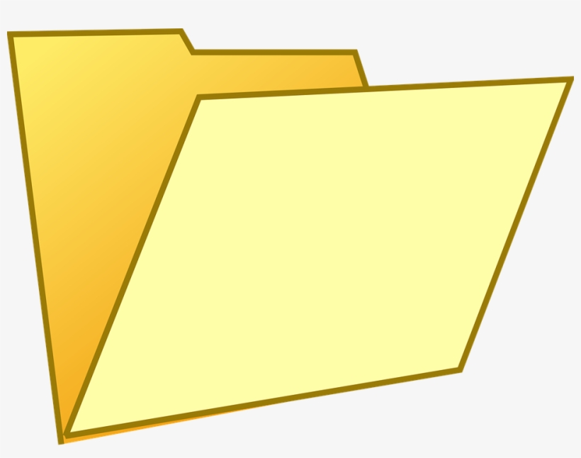 Folder Documents Office - Illustration, transparent png