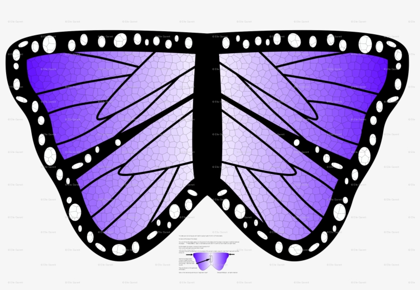 Monarch Butterfly Wings - Information Awareness Office, transparent png
