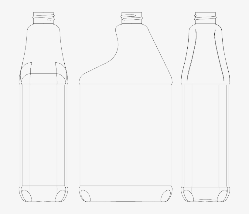 32 Oz Hdpe Plastic Spray Bottle - Glass Bottle, transparent png