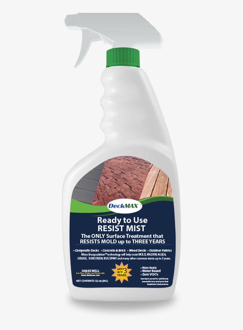 Ready Mist Spray-bottle - Deck, transparent png