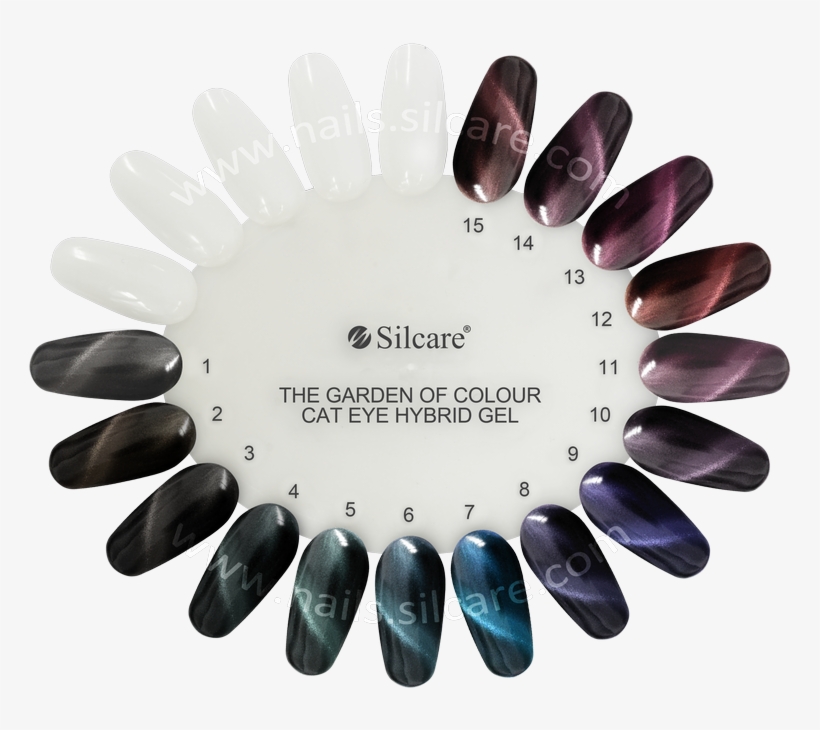 Silcare Cosmetics - Garden Of Colour Cat Eye, transparent png
