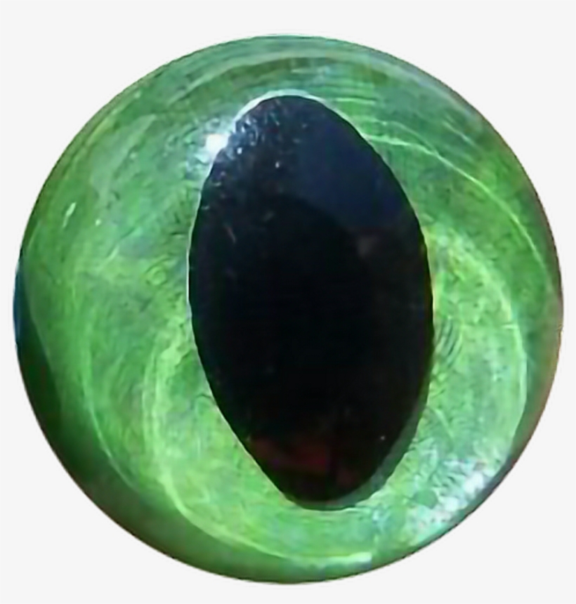 Eye Cat Cateye Ball Eyeball Art Transparent Freetoedit - Crystal, transparent png