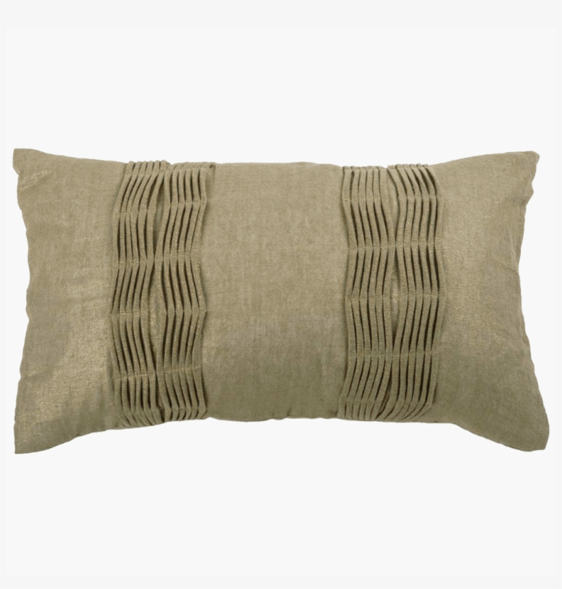 Gold Textured Jute Foil Print Designer Cushion Cover - Cushion, transparent png