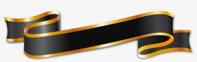 Banner Gold Band Swinging Ornament Greeting Label, transparent png