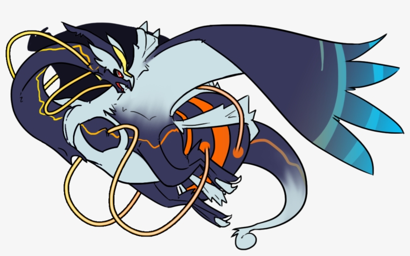 Fusion - Black Kyurem And White Kyurem Fusion, transparent png