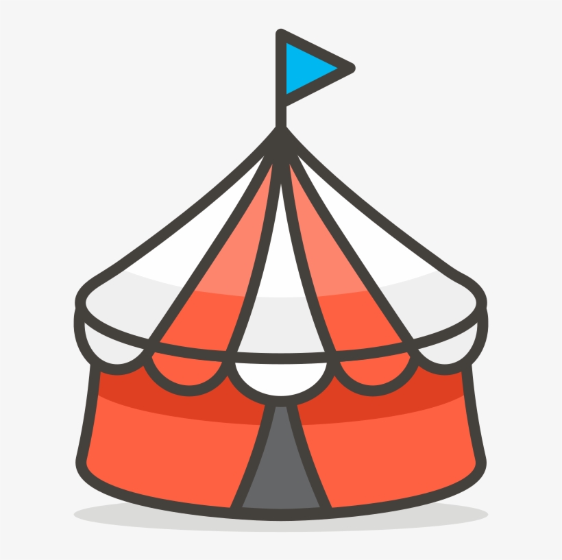 599 Circus Tent - ไอคอน เต็นท์ Png, transparent png