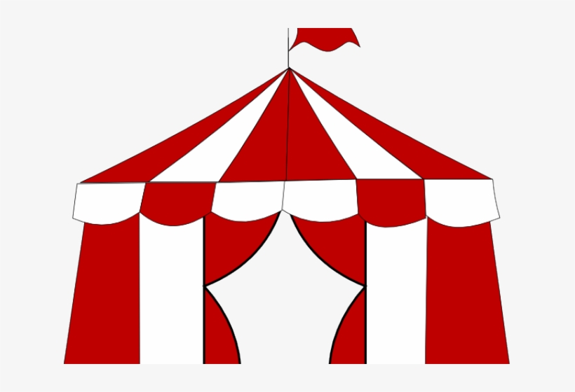 Carnival Clipart Circus Tent - Blue Circus Tent Clipart, transparent png