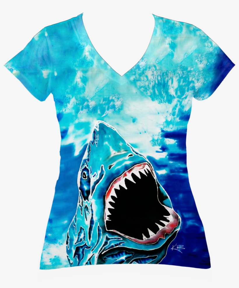 Ladies V-neck Front - Towel, transparent png