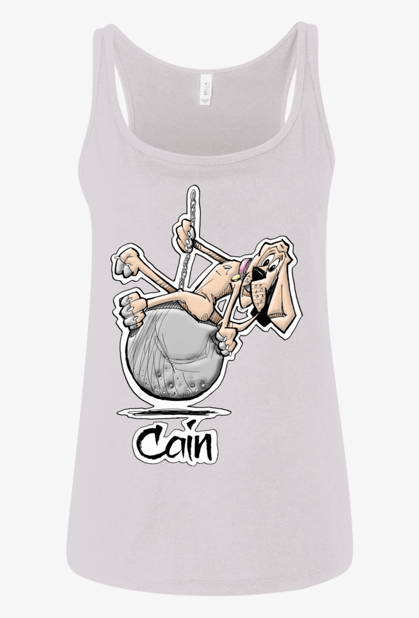 Wrecking Ball Hound Custom Cain Bella Canvas Ladies' - Active Tank, transparent png