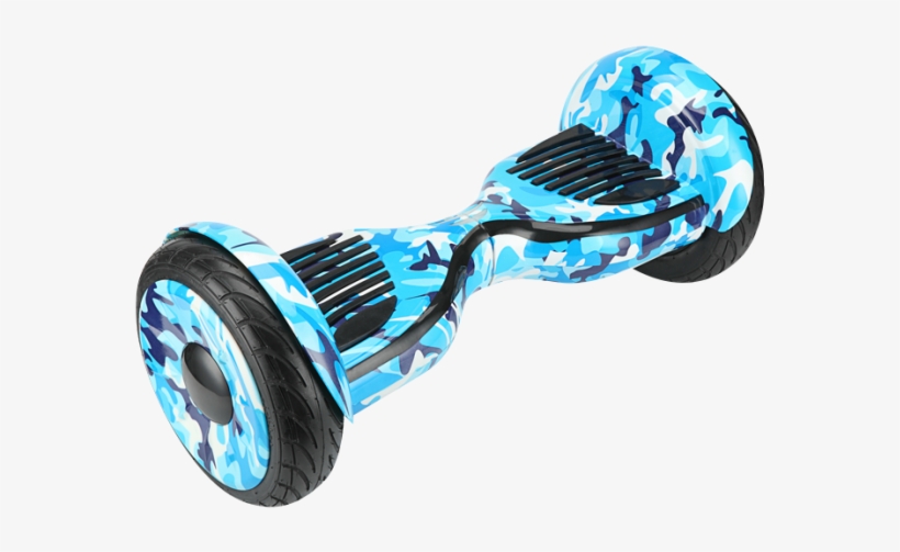 Blue Camo Ten Inch Nexxt Gen Off Road Hoverboard - Hoverboard 10 Inch Png, transparent png
