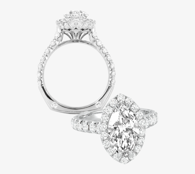 Kgr 1180-mq 18k Gold Ring - Engagement Ring, transparent png