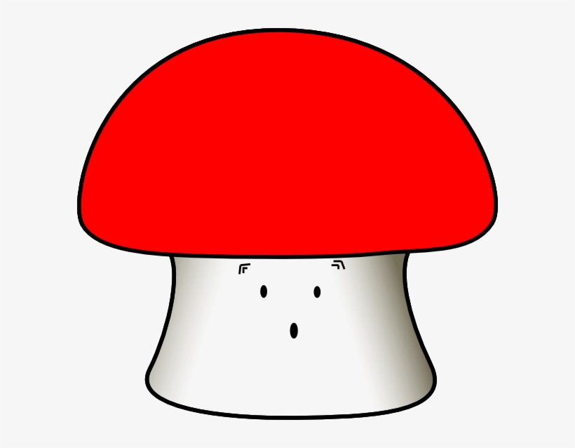 Small - Sad Mushroom Cartoon, transparent png