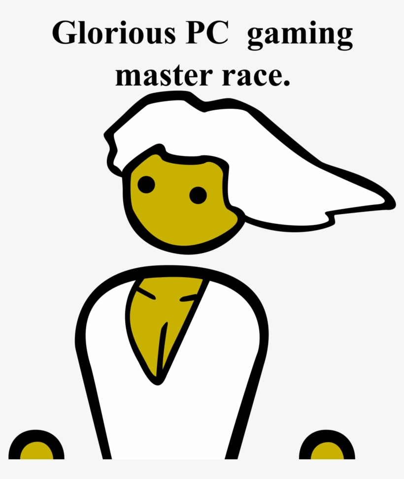 Pcmasterrace, transparent png