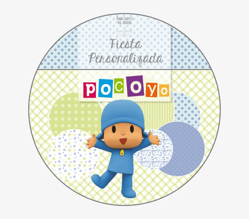 Kit Imprimible Personalizado Candy Bar Pocoyo Pleto - Circle, transparent png