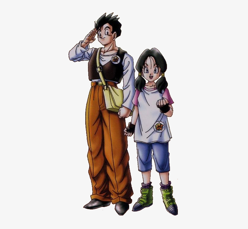 Son Gohan, Pan E Eu ♥ - Gohan And Videl Png, transparent png