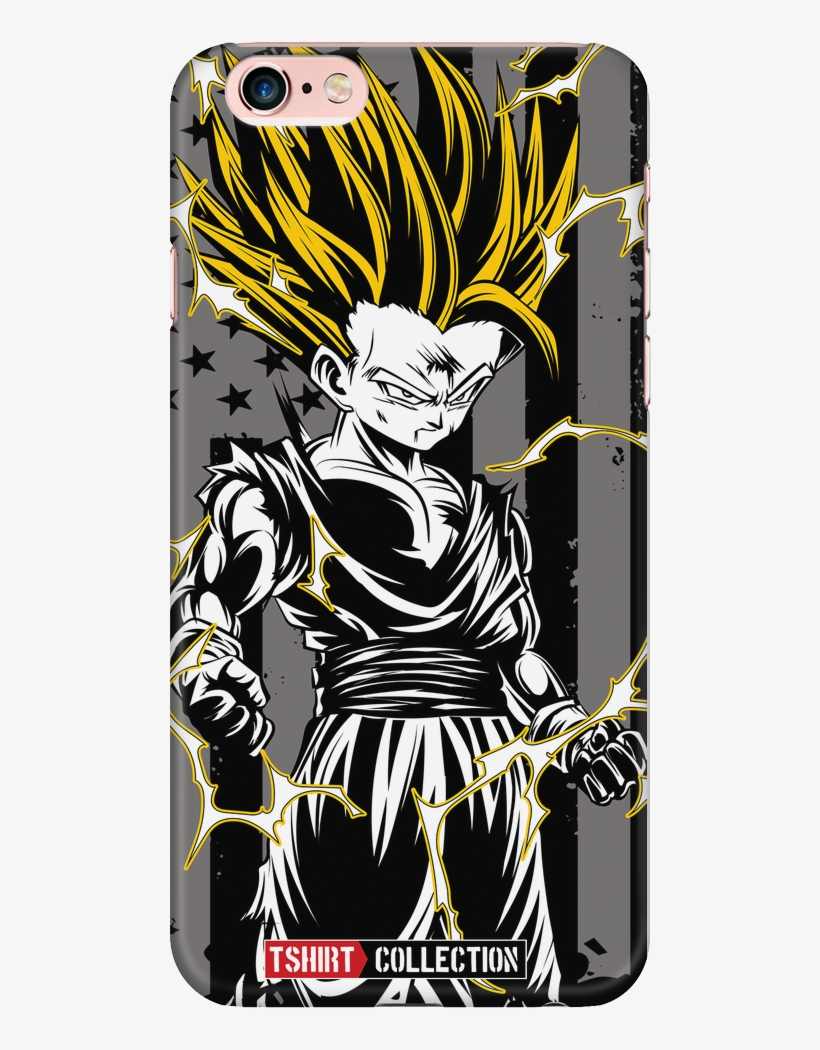 Super Saiyan American Gohan Iphone 6/6s 6/6s Plus Phone - Mobile Phone Case, transparent png