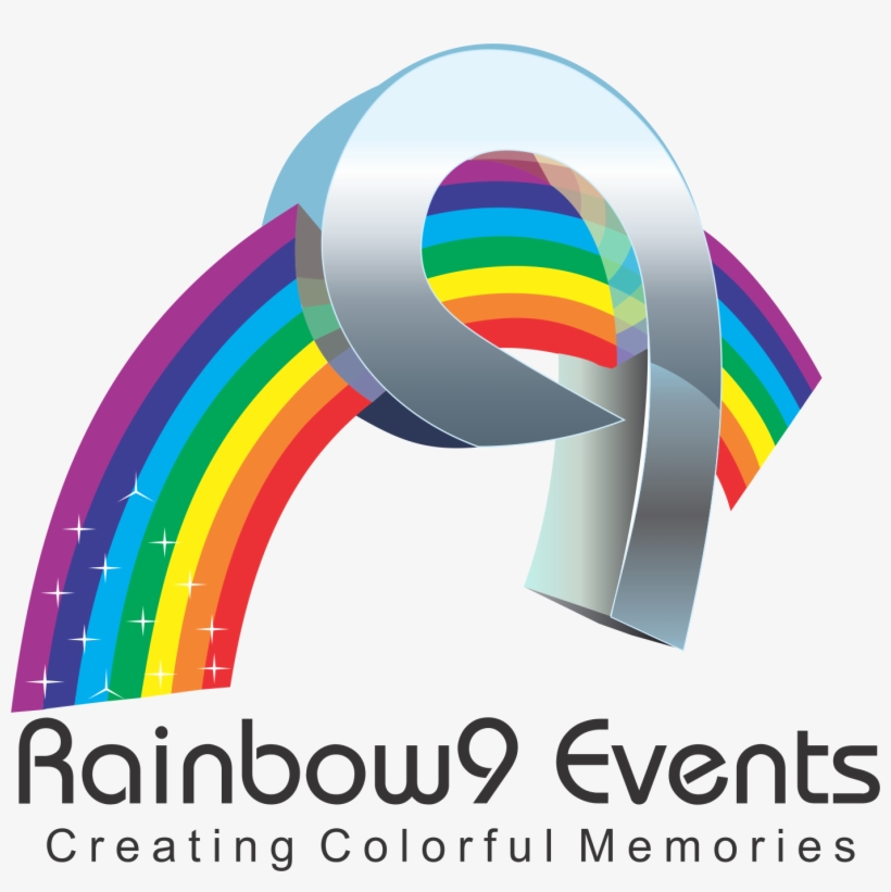 Rainbow 9 Evnts - Graphic Design, transparent png