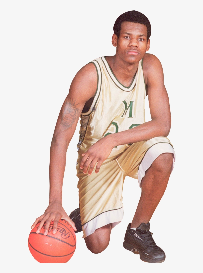 Lebron James Photo Lbjjjjjj - Lebron James As A Child, transparent png