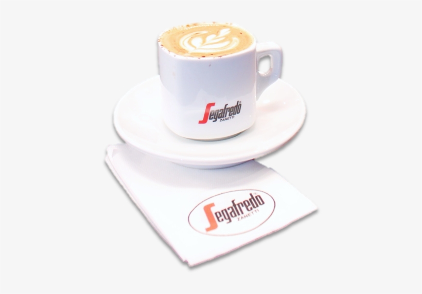 Sz Napkin And Cup - Segafredo Espresso Cup, transparent png