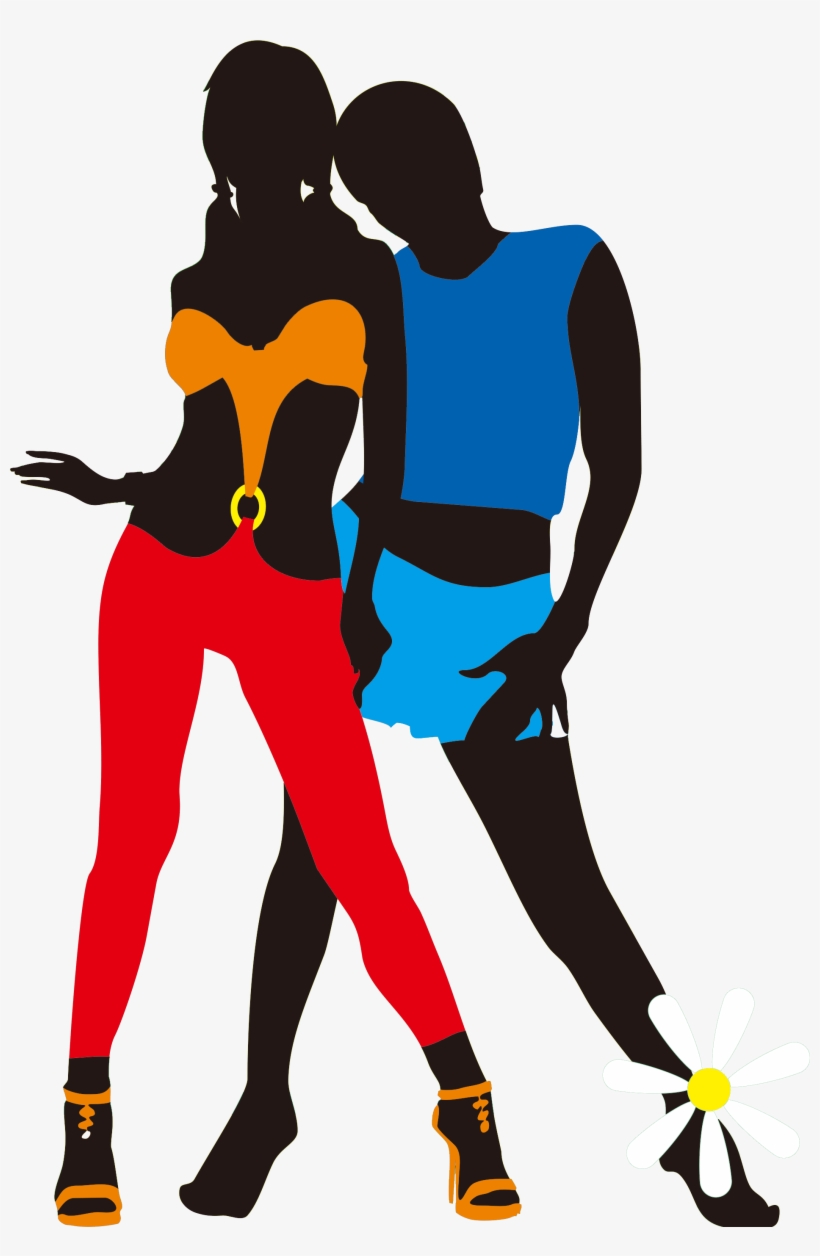 Silhouette Dance Clip Art - Illustration, transparent png