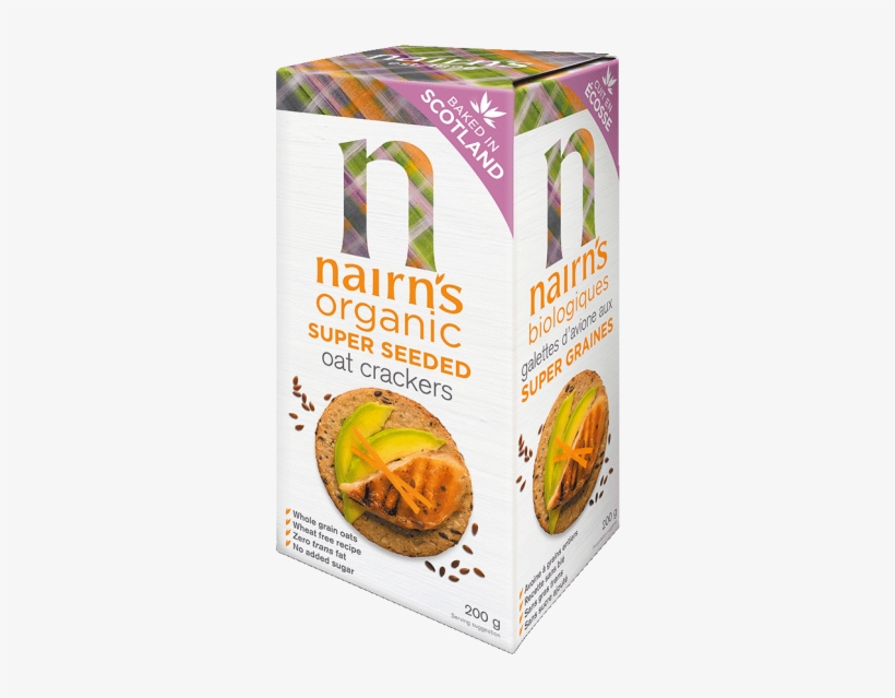 Organic Super Seeded - Oatcake, transparent png