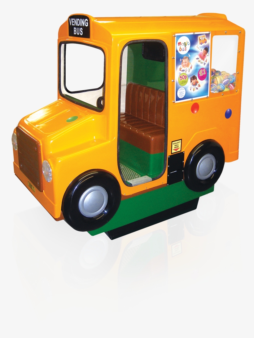 Why Do Jolly Roger Rides Benefit You - Vending Bus Kiddie Ride, transparent png