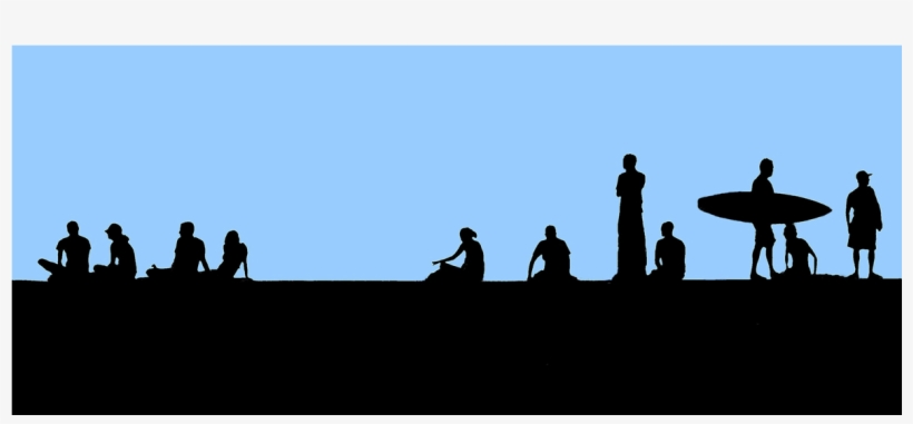 Island Silhouette - Silhouette, transparent png