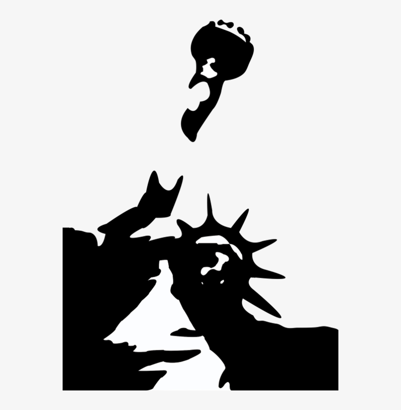 Created In Illustrator With The Pen Tool - Silhouette, transparent png