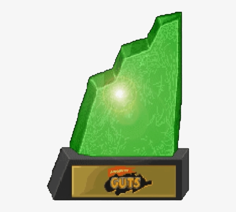 Nickelodeon Guts Game Agro Crag Trophy Win Laser Time - Nickelodeon Guts Png, transparent png