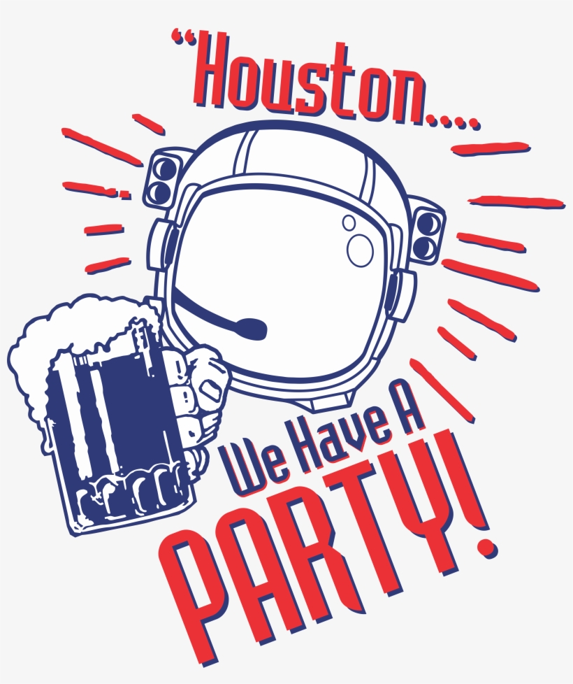 Houston Party Rental Red And Black Logo - Illustration, transparent png