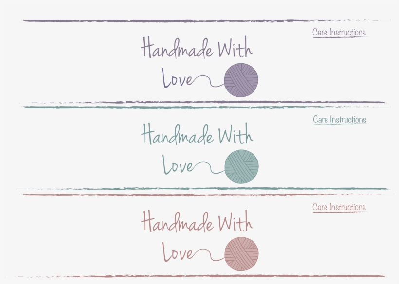 Handmade With Love Labels - Air Cairo, transparent png