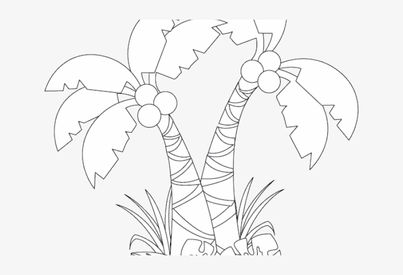 Drawn Jungle Jungle Tree - Illustration, transparent png