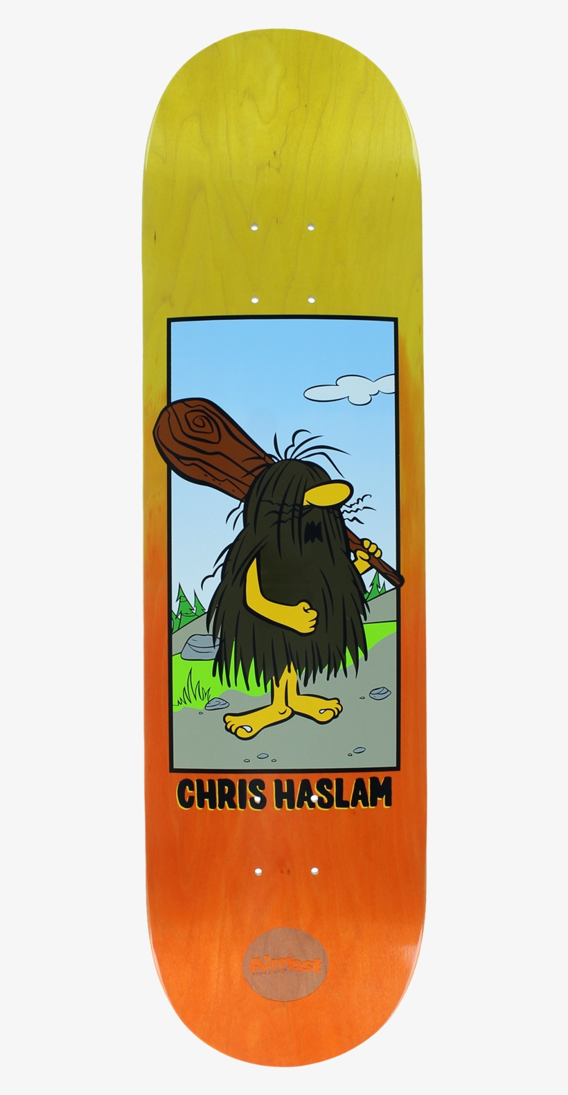 Captain Caveman-0 - Chris Haslam Almost Decks, transparent png