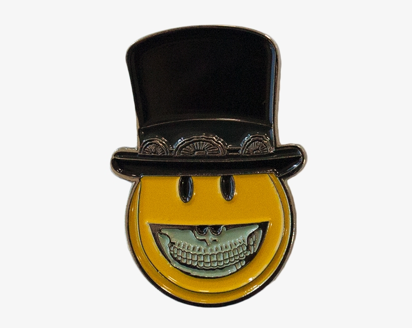 Smiley Top Hat Pin - Smiley, transparent png