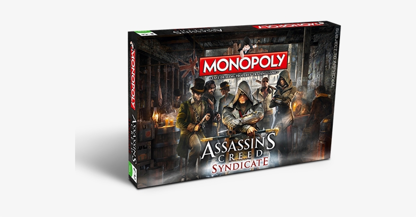 Monopoly Assassins Creed Syndicate - Assassin's Creed Syndicate Toys, transparent png