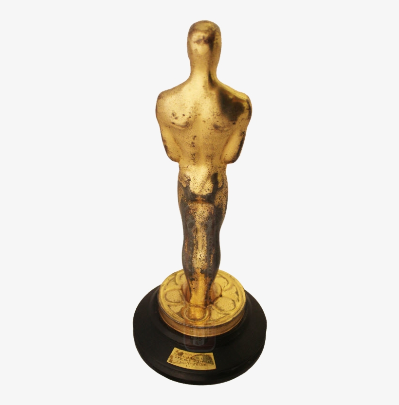 Orson Welles' Citizen Kane Oscar Sells For $861,542 - Back Of The Oscar Statuette, transparent png
