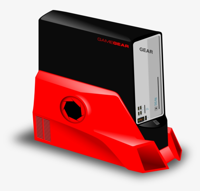 Generic Gaming Cpu - Gaming Computer Clipart, transparent png