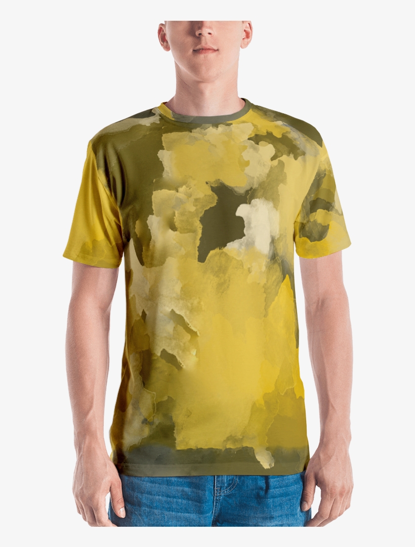 Yellow Orche Watercolor T Shirt T Shirt Zazuze - It's Coming Home Flag, transparent png