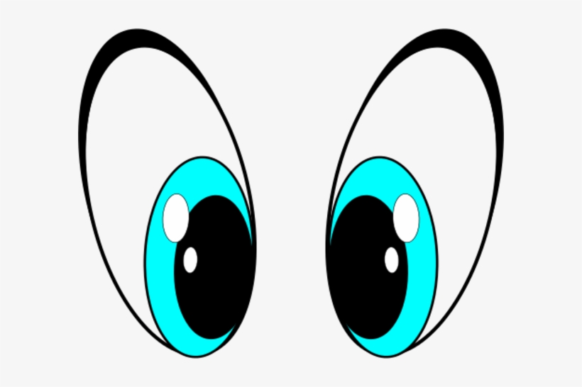 Big Eyes - Reindeer Eyes Clipart, transparent png