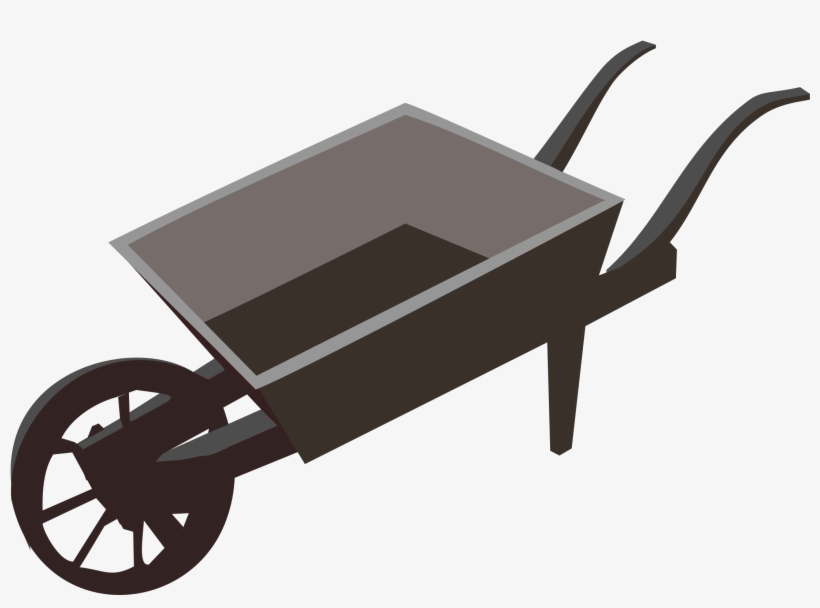 This Free Icons Png Design Of Wheel Barrow Planter, transparent png