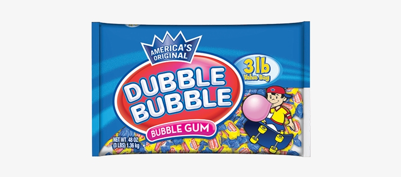 Dubble Bubble Original Twist Bubble Gum For Fresh Candy - Dubble Bubble Gum, transparent png