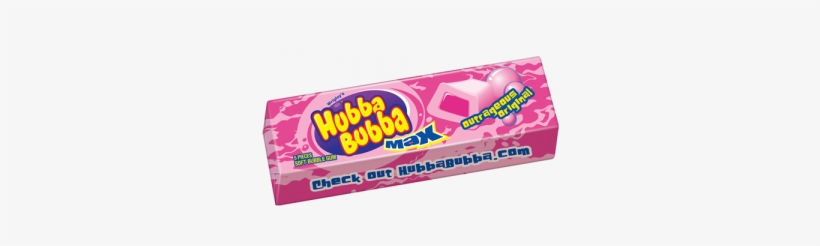 Hubba Bubba Max Gum Outrageous Original -sku - Hubba Bubba Max Outrageous Original, transparent png