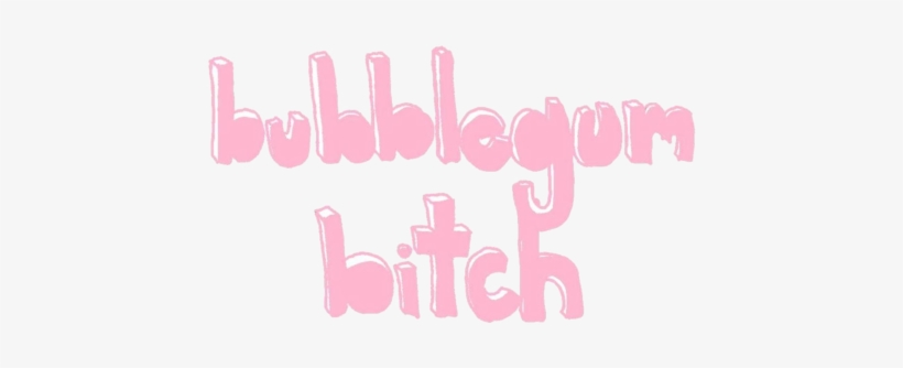 Bubblegum, Transparent, And Pink Image - Marina And The Diamonds Bubblegum Bitch Png, transparent png