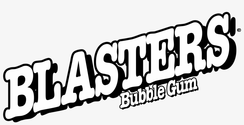Blasters Bubble Gum Logo Png Transparent - Logo, transparent png