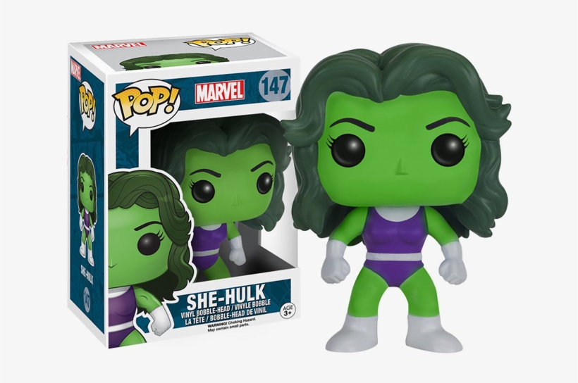 She Hulk - Funko Pop She Hulk, transparent png