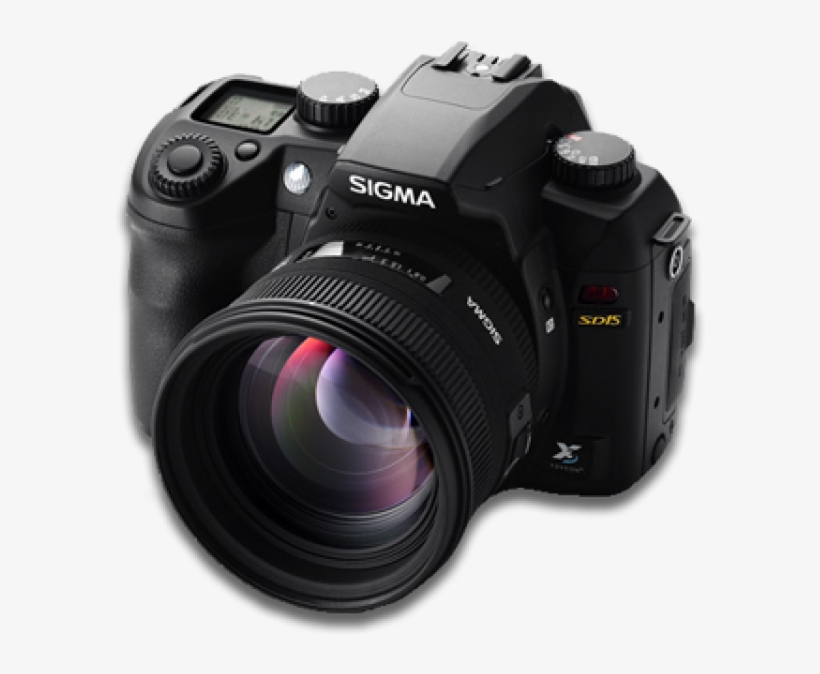 Photo Camera Png Free Download - Sigma Sd15 - Digital Camera - Slr, transparent png