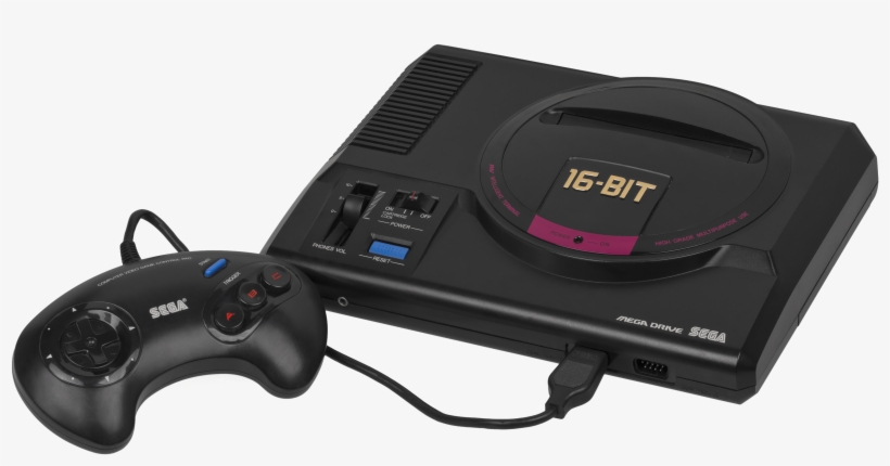 Sega Mega Drive Jp Mk1 Console Set - Mega Drive Png, transparent png