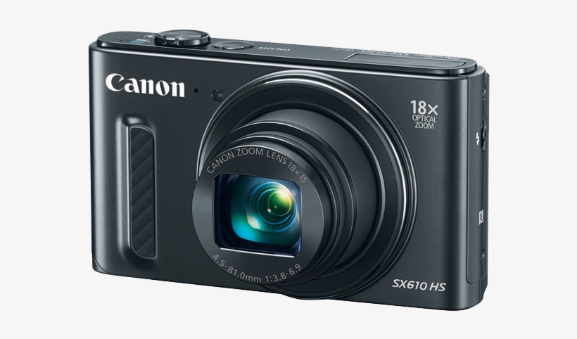 Canon Digital Camera Png Image - Canon Powershot Sx610 Hs, transparent png